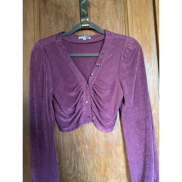 Button up retro style crop top - Picture 6 of 10